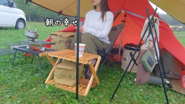 kayoさんCampの２段ラック