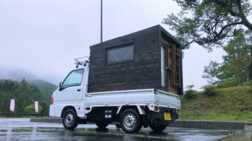 旅する家の物語のモバイルハウス