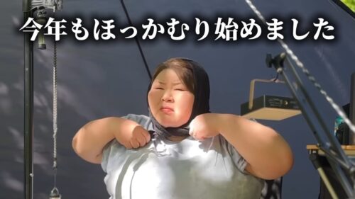 ほっかむりスタイルのJai Jai